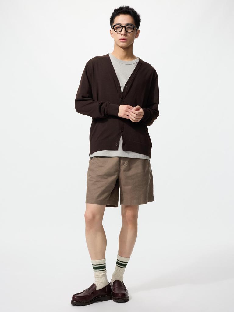 Uniqlo Japan Linen Blend Easy Shorts
