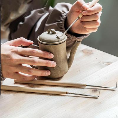 Narzędzie do przycinania ceramiki Modelowanie gliny Rzeźbienie Ergonomiczne Wielofunkcyjne Profesjonalne