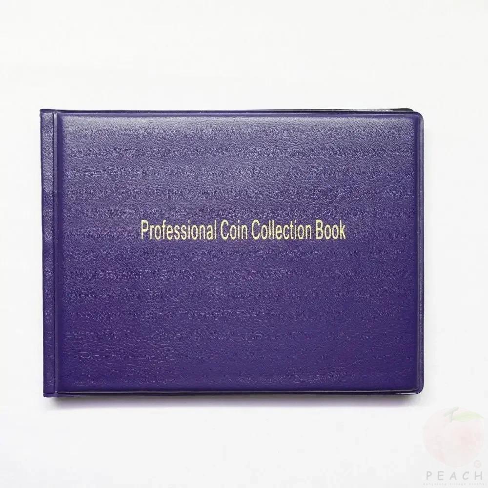 240 Pockets Coin Collection Holder PVC Penny Album Gifts Coin Collecting Album 10 Pages Coin Collection Book for Collectors