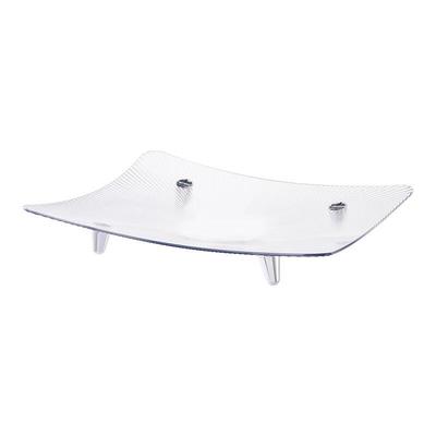 Plastic Transparent Fruit and Snack Tray