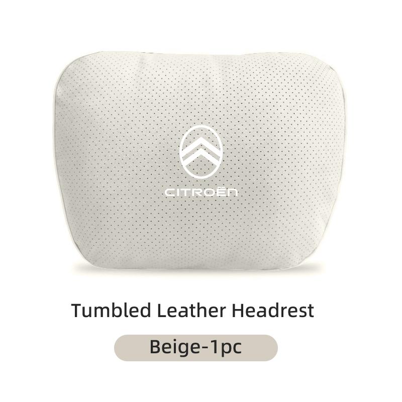

Car Seat Headrest Fur Neck Rest Cushion Protective Pillow Auto Accessories For Citroen C4 C3 C5 C1 C2 VTS Berlingo Celysee Xsara бежевый