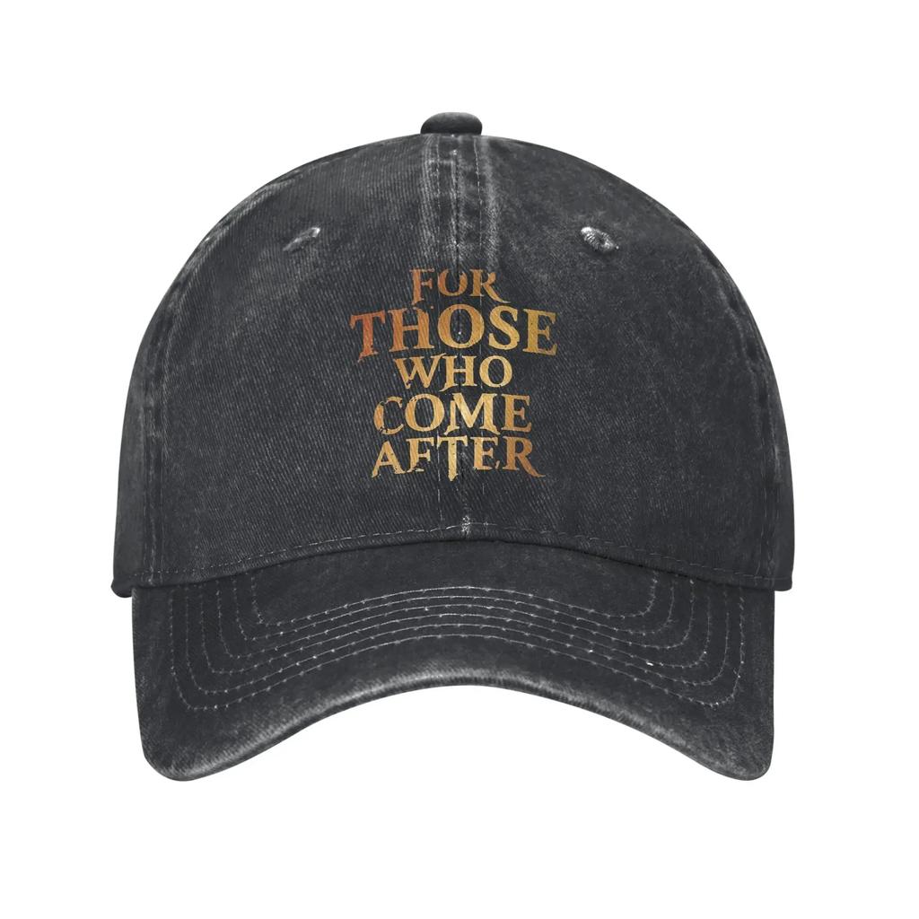 For Those Who Come After Expedition 33 Baseball Cap Unisex Distressed Washed Snapback Hat Outdoor Activities Unstructured Cap
