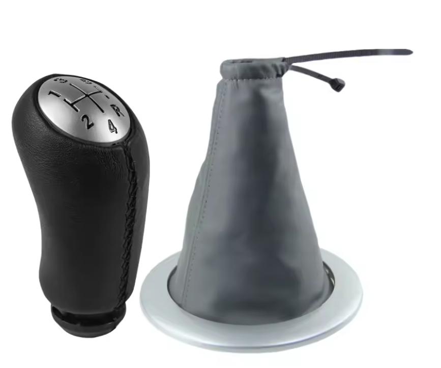 Copri pomello cambio e cuffia, Custodia leva cambio per Renault Megane MK2 Sport Tourer 2002 2003 2004 2005 2006 2007 2008 2009