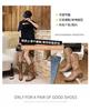 Rivet Retro Western Cowboy Boots for Women 2025 New Style Coarse Heel V-neck Embroidered Knight Boots Pointed Mid Top Boots