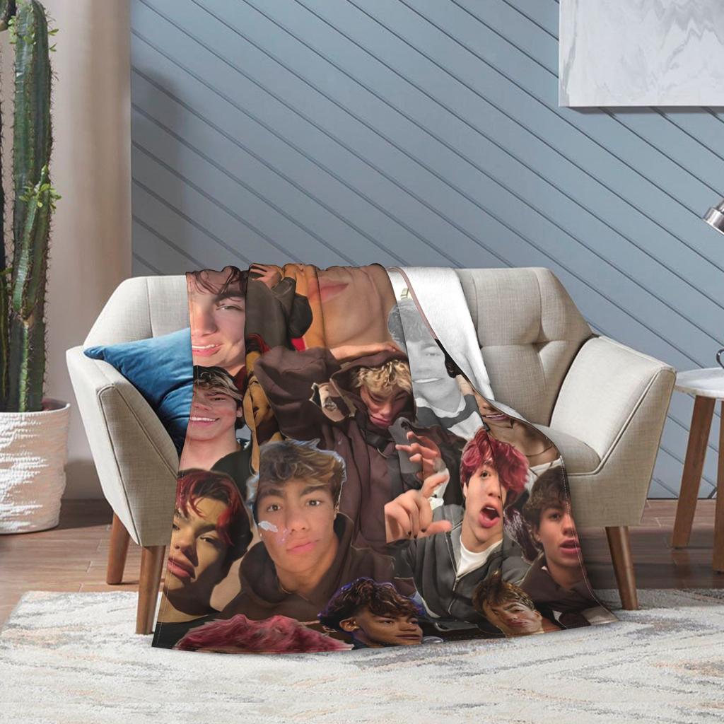 Malachi Barton Blanket Super Soft Warm Throw Blankets for Sofa 50x60 Inch Multiple Sizes Bedding Throws