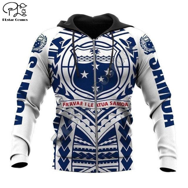 

PLstar Cosmos Культура Американского Самоа с 3D принтом новые модные толстовки с капюшоном на молнии для мужчин/женщин повседневная уличная одежда M