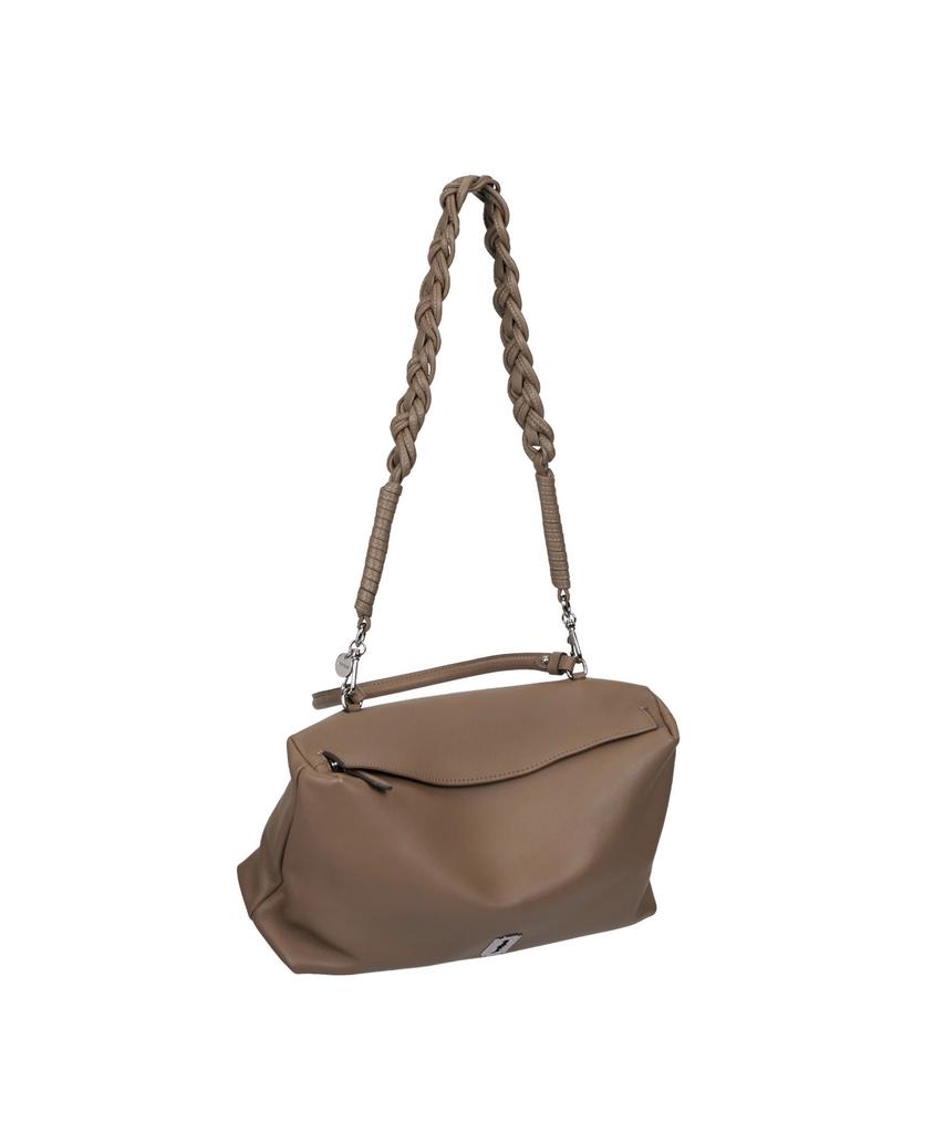 Vunque Twist Leather Strap Khaki Beige