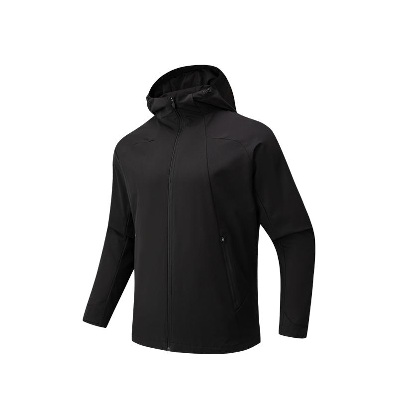 Anta Simple Hooded Casual Fashion Zip Jacket Men jackets 152627613-2 M