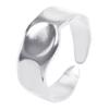 Irregular Stainless Steel Rings For Women Men Accessories 2026 Trend Vintage Jewelry Silver/Gold/Rainbow Color Ring Bague Mujer