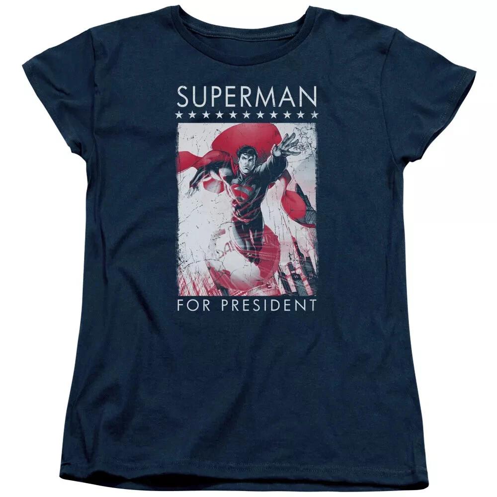Superman  Superman For President  Women s T-Shirt 3XL