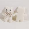 Stylish Bear Headband Clip Cute Cartoon Bear Accessory Adorable Soft Fabric Accessory for DIY Clothing and Accessories