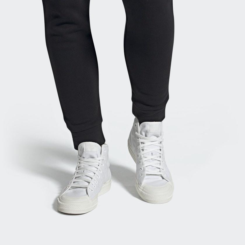 adidas Nizza RF Hi 'Triple White' Men's EF1885