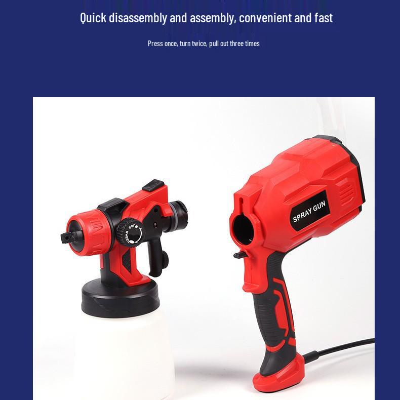 Electric Paint and Disinfection Spray Gun for Household Latex Paint