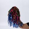 Glittrig Tinselperuk Metallisk Maskeraddräkt Discohatt Folie Tinselperuker För Vuxna Utklädningsfest För Fotorekvisita Cosplay-tillbehör
