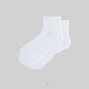 Men's Mid-Calf Terry Cotton Sports Socks - Spring/Summer Running & Basketball, Shock-Absorbing, Thickened, Long-Length