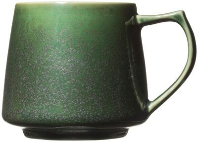 Cores Kiki Mug C811GR, Green, 320ml, Made In Japan, Microwave and Dishwasher Safe, Delicately Crafted