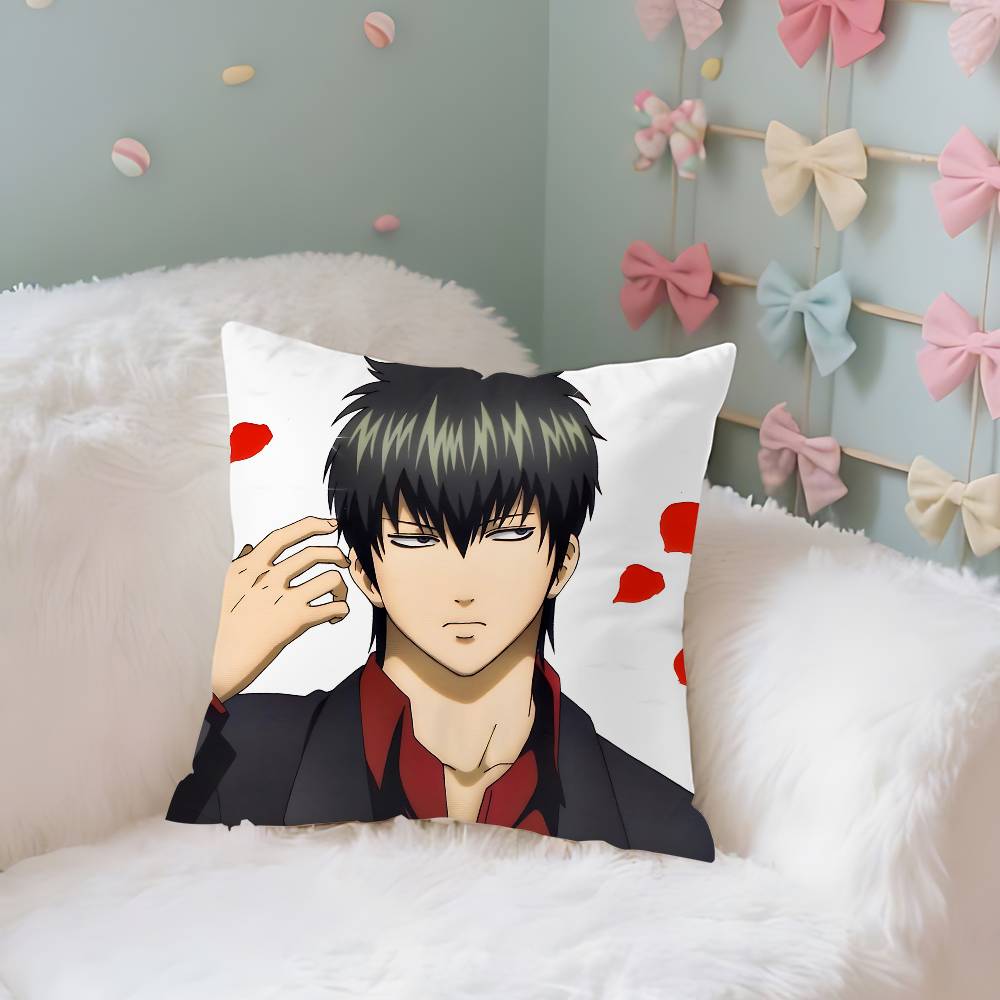 Anime HHijikatasTToshirous Case Plush Fabric Soft Pillowcase Double Sided Print Cushion Cover Household Gifts
