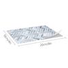 Gray Marble Texture Rectangular Tile Sticker Kitchen Bathroom Stair Renovation Waterproof Wall Sticker
