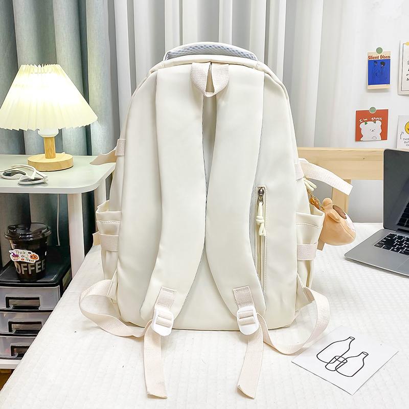 Backpack Women's Large Capacity Multi-compartment Junior High School Student Senior High School School Bag Travel Backpack