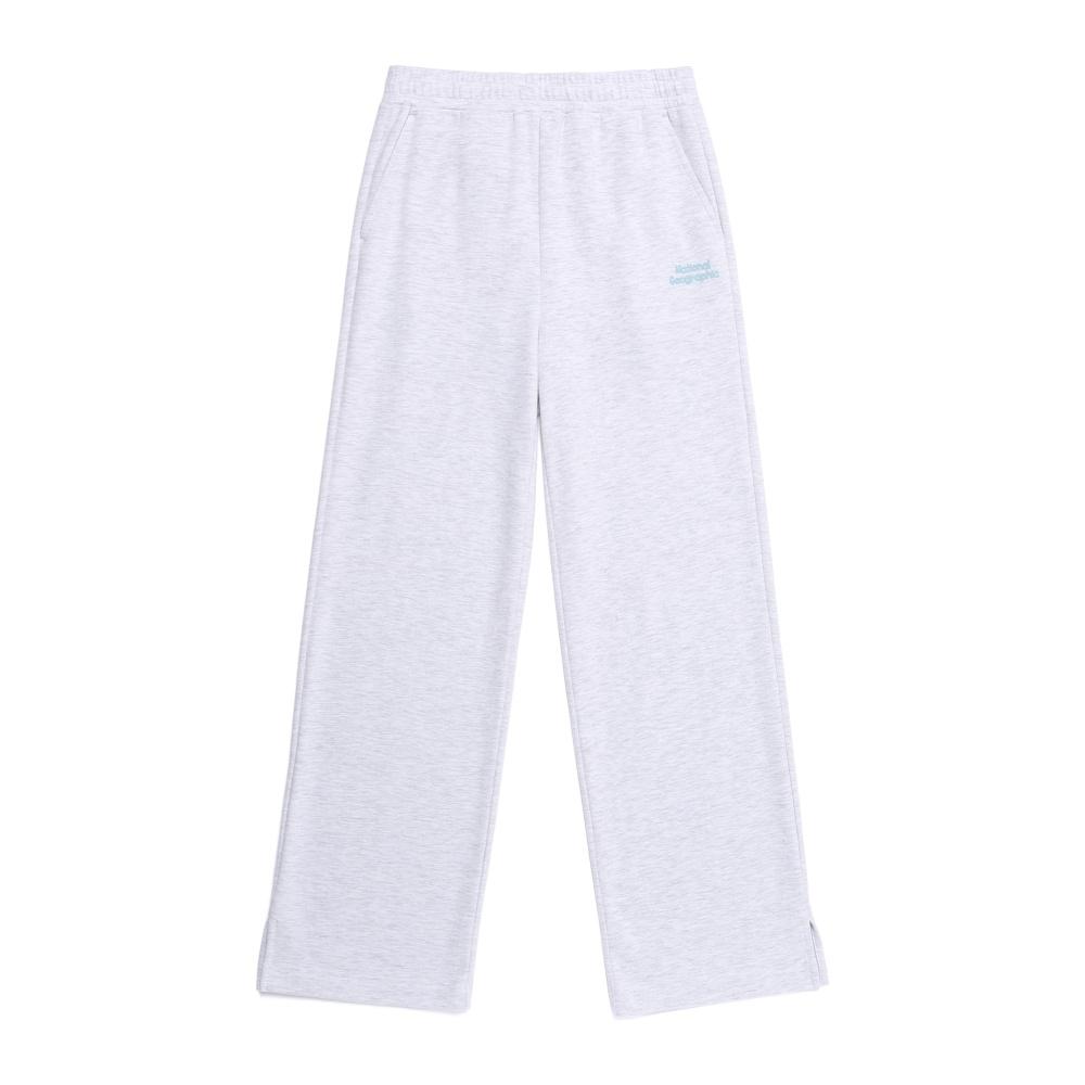NATIONALGEOGRAPHIC N261Wpt020 Women'S Loontra Semi-Loose Fit Straight Pants Oatmeal