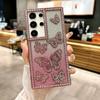 Suitable for Samsung S25 Ultra Mobile Phone Case A56S24plus Electroplated A36 Fashion Protective Case
