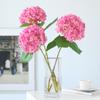 Lifelike Artificial Hydrangea Flowers 66cm Large Flowers Artificial Fake Hydrangeas for Home Decor Floral Arrangements Wedding Bouquets Centerpieces