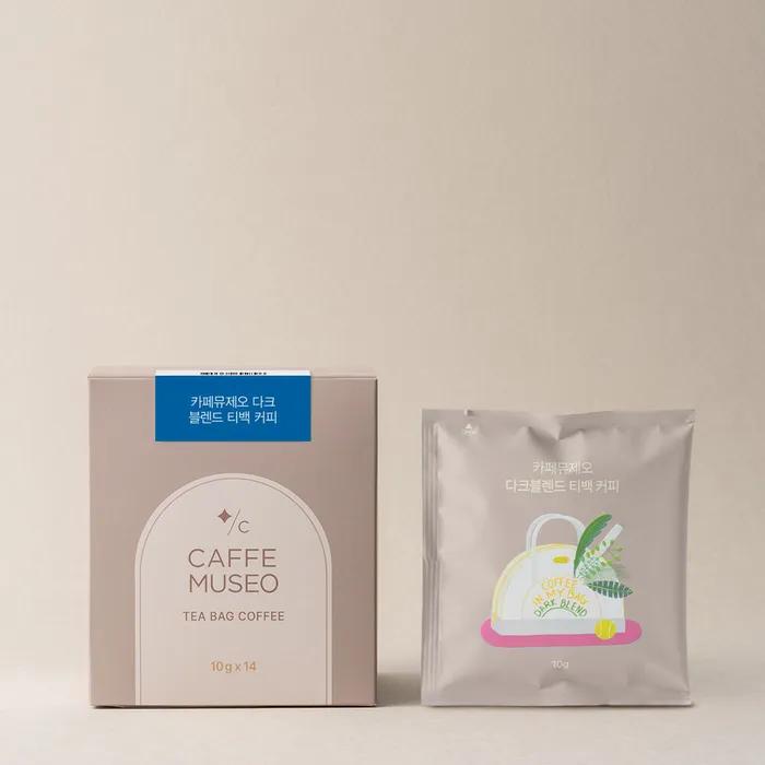 

Cafe Museo Dark Blend Tea Bag Coffee 14EA
