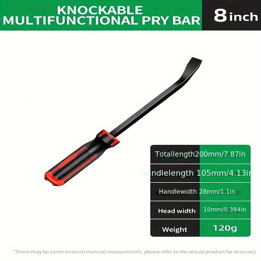 

1pc Tire Repair Tool Pry Bar With Impact Cap, CR-V Long Tire Pry Bar, Non-slip Handle Pry Bar, Car Tire Lever, Removal, Nail Pul