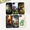 Protective Cover for Samsung Galaxy S24 S25 S23 FE Ultra Plus S7 Edge S25+ S23+ A56 5G Casing Phone Case Anime DinosaurS