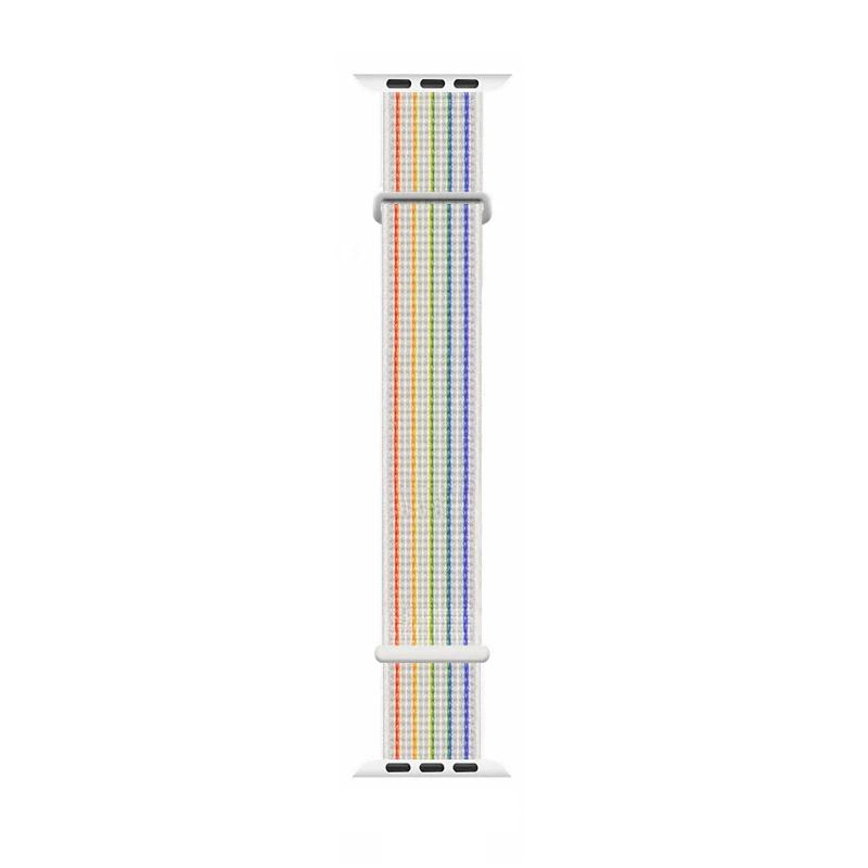 Nylon Band for Apple Watch Strap 49mm 45mm 41mm 44mm 40mm 42mm 38mm Adjustable Elastic Bracelet iWatch Ultra Series 3 4 5 SE 678