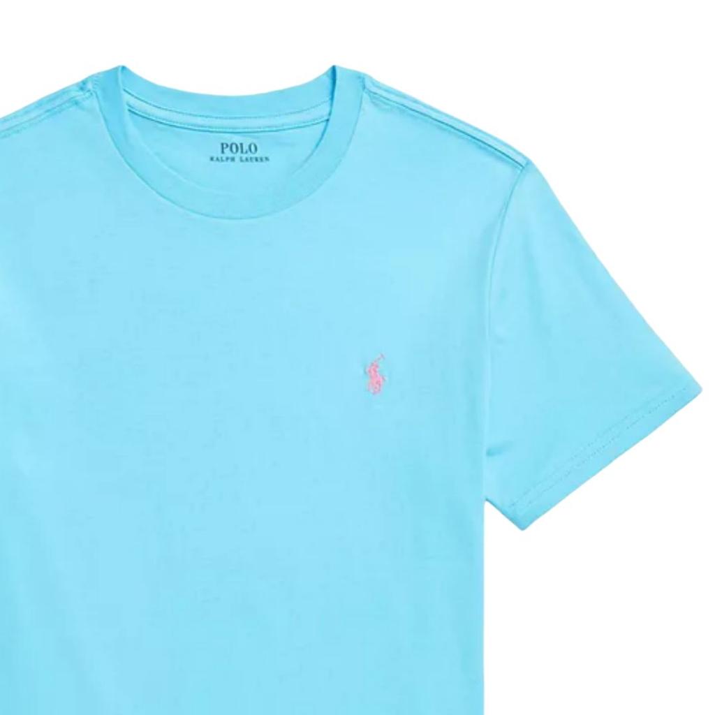 Polo Ralph Lauren T-Shirt Ss26 Small Pony Embroidered Crew Neck Short Sleeve Standard Fit Kids Kids Tops 323832904-187