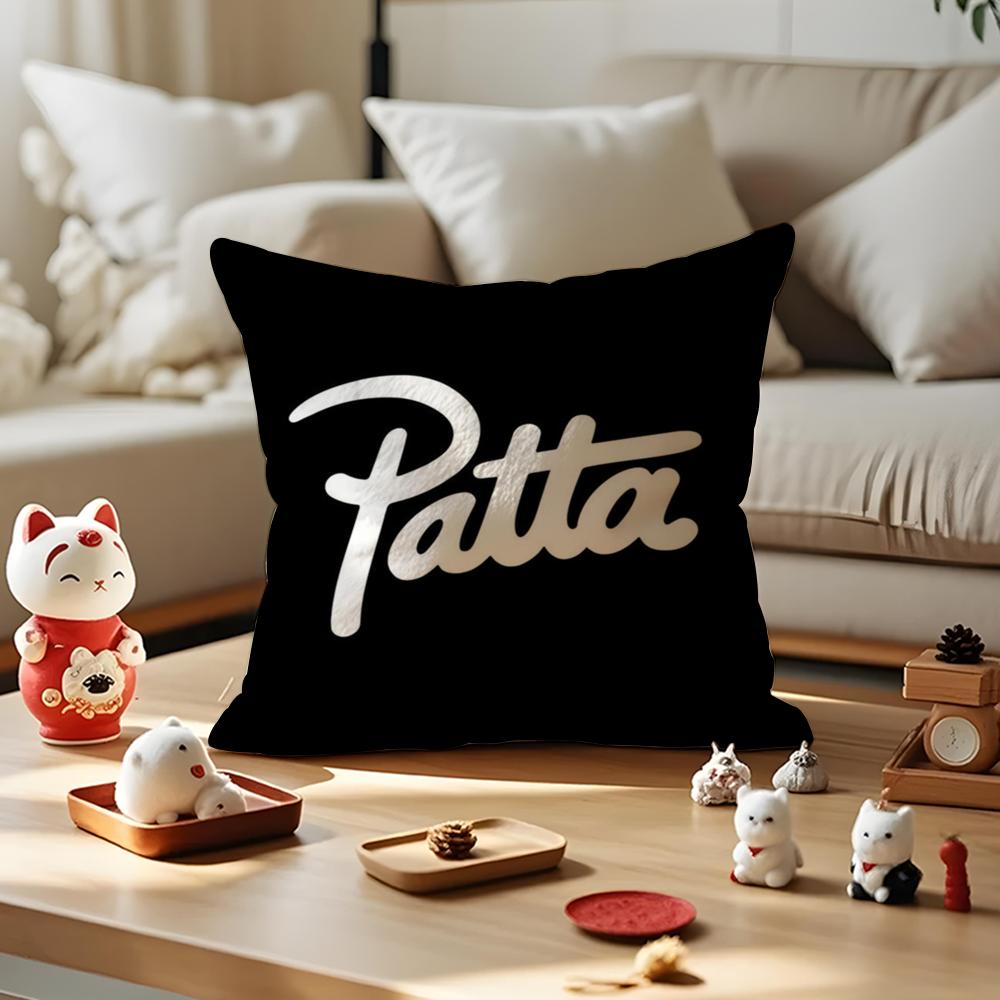 

luxury PPatta Brand Cushion Cover Silky Short Plush with Invisible Zipper Dustproof Sofa Pillow Cover for Home Decor 30x30cm