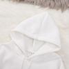 Unisex Letter Print Hoodie - Loose Casual Pullover for 2025