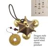 Outdoor Copper Bells Wind Chimes Creative Retro Garden Yard Decoration DIY Home Lucky Pendants