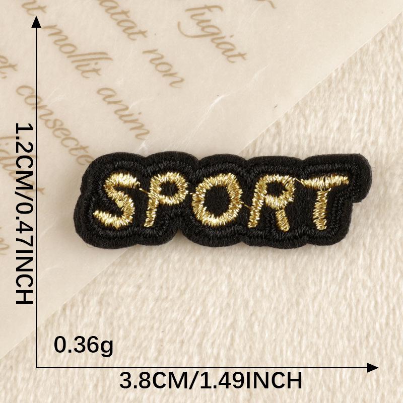 Stern und Herz Stickaufnäher - DIY-Accessoire im koreanischen Stil