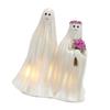 Halloween Yard Ghost Decoration Synthetic Resin Night Light Outdoor Ghost Ornament for Household