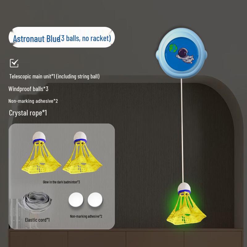 Luminous Solo Badminton Rebound Trainer