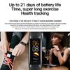 Fitness-Tracker mit Herzfrequenz, Blutsauerstoff, Blutdruck, Schlafüberwachung
