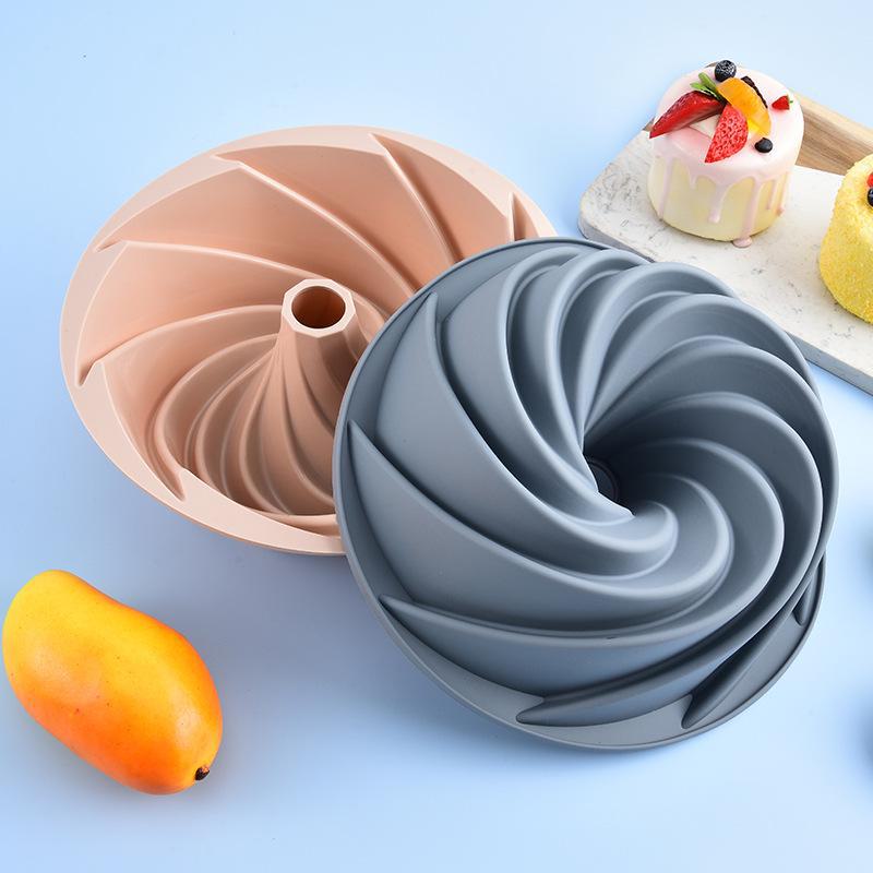 Forma silikonowa do ciasta chiffon - Łatwe wyjmowanie Forma do pieczenia savarinu