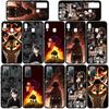 Cover for iPhone 16 15 Xiaomi Redmi Note 14 13 12 11 Pro Max X 8 16e Samsung Galaxy S25 S24 S23 Moto OPPO Huawei Anime Attack on titan Levi Phone Case