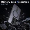 Case For Redmi Note 14 5G Note 13 Pro 4G Magsafe Magnetic Ring Stand Heat Dissipation Armor Shockproof Cover For Xiaomi 14T Pro