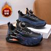 Winter Children Shoes Warm Boys Sneaker Luxury Plush Kids Snow Cotton Sneaker Casual Sports Walking Shoes for Boy 4-10Y