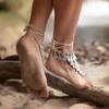 Fashion Sandals Turkish Bracelet Coin Anklet Barefoot Bohemian