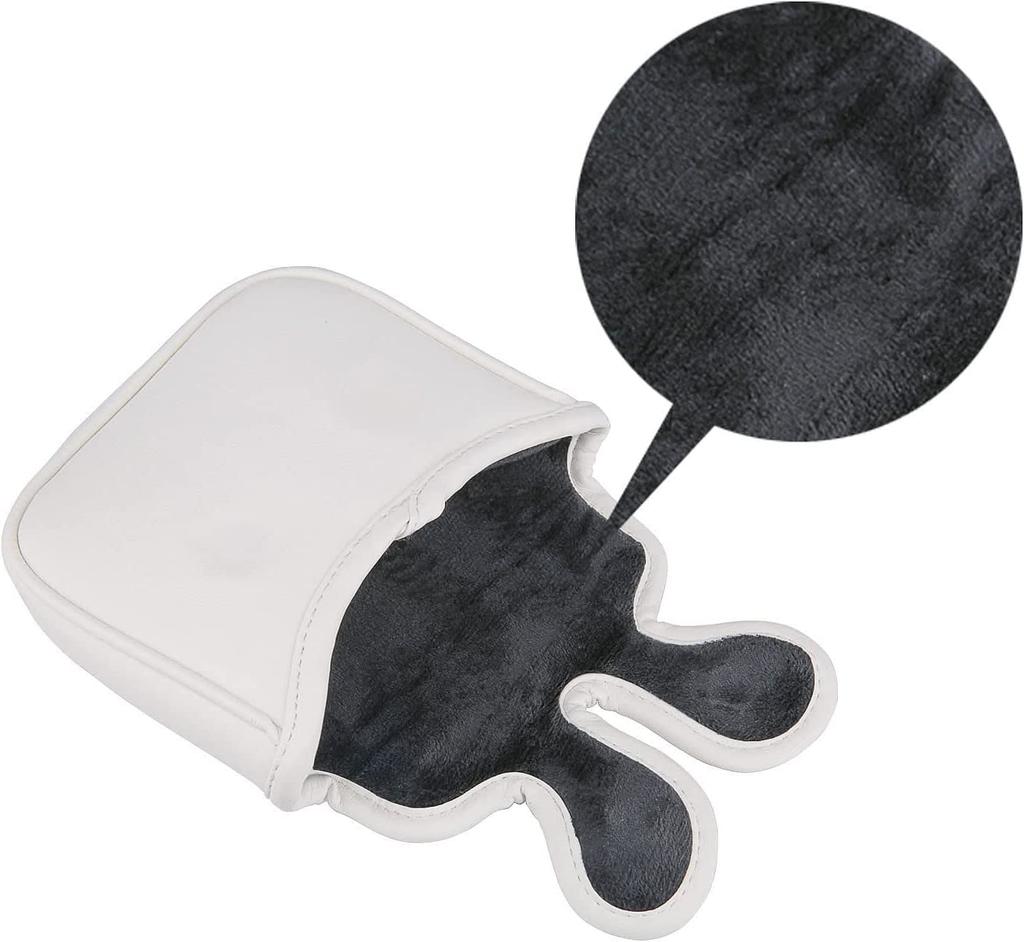 Select Plaza Putter Cover Golf Head Cover for Mallet Red Small Odyssey 2 Ball TaylorMade Spider Putter Clover Pattern Center Shaft (Green Small for