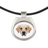 Labrador Retriever – Necklace with a geometric design and the inscription "Art-Dog" | Art-Dog