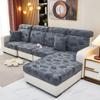 plush sofa cover sofa cushion slipcover seat cover stretch for L shape chaselong sofa keep warm washable