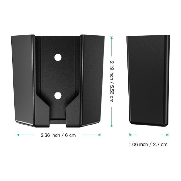 Efficient Routers Wall Bracket for V2 with Ethernet Adapter and Organized Cable Storage
