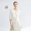 Lancy Women's Elegant Acetate Blend Short Jacket