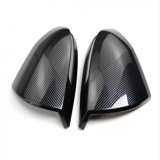 For Hyundai Santa Cruz -2025 Carbon Fiber Car Mirrors Rearview Trim Cover