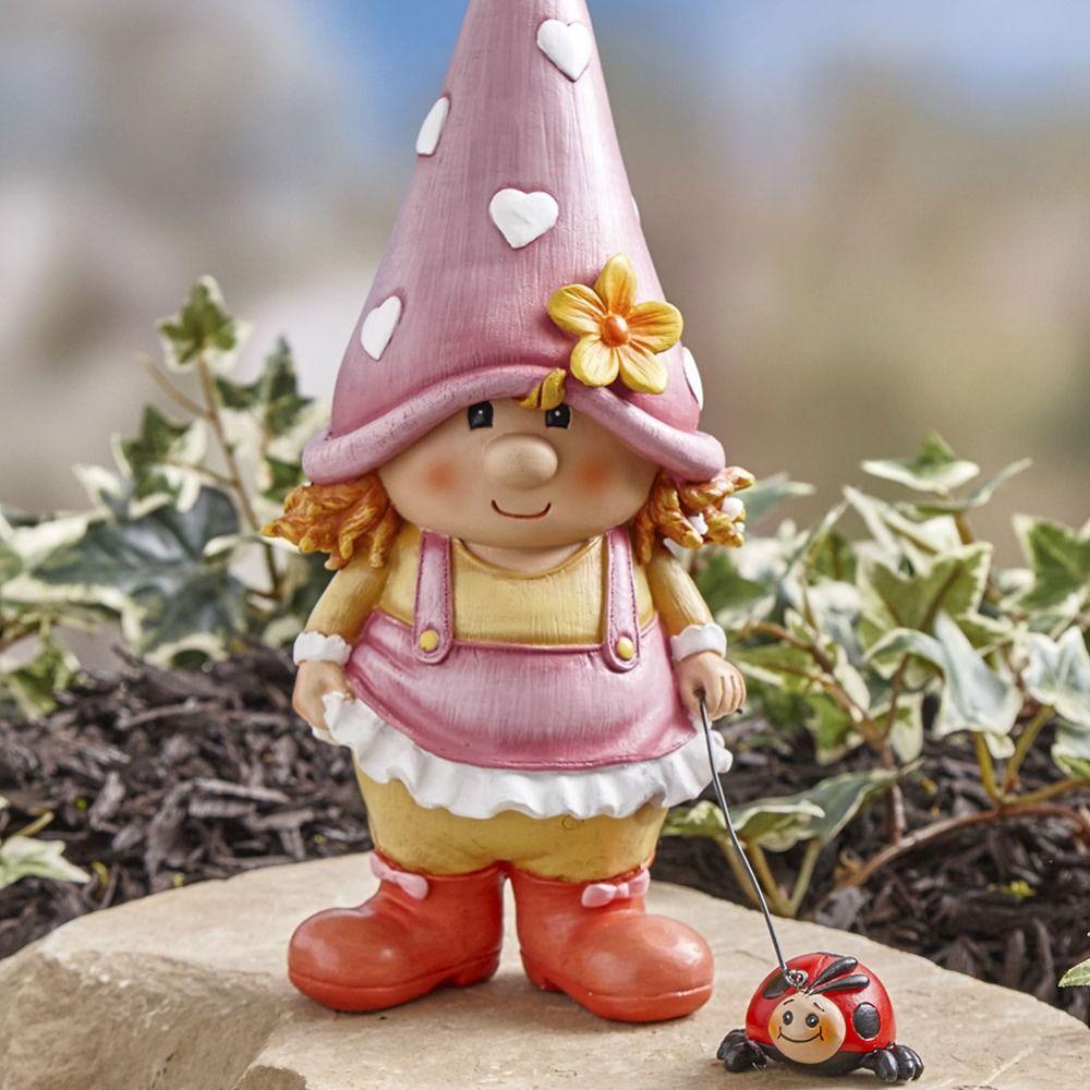 Resin Craft Dwarf Miniatures Cartoon Elf Dwarf Ornaments Cute Garden Gnome Figurine  Garden